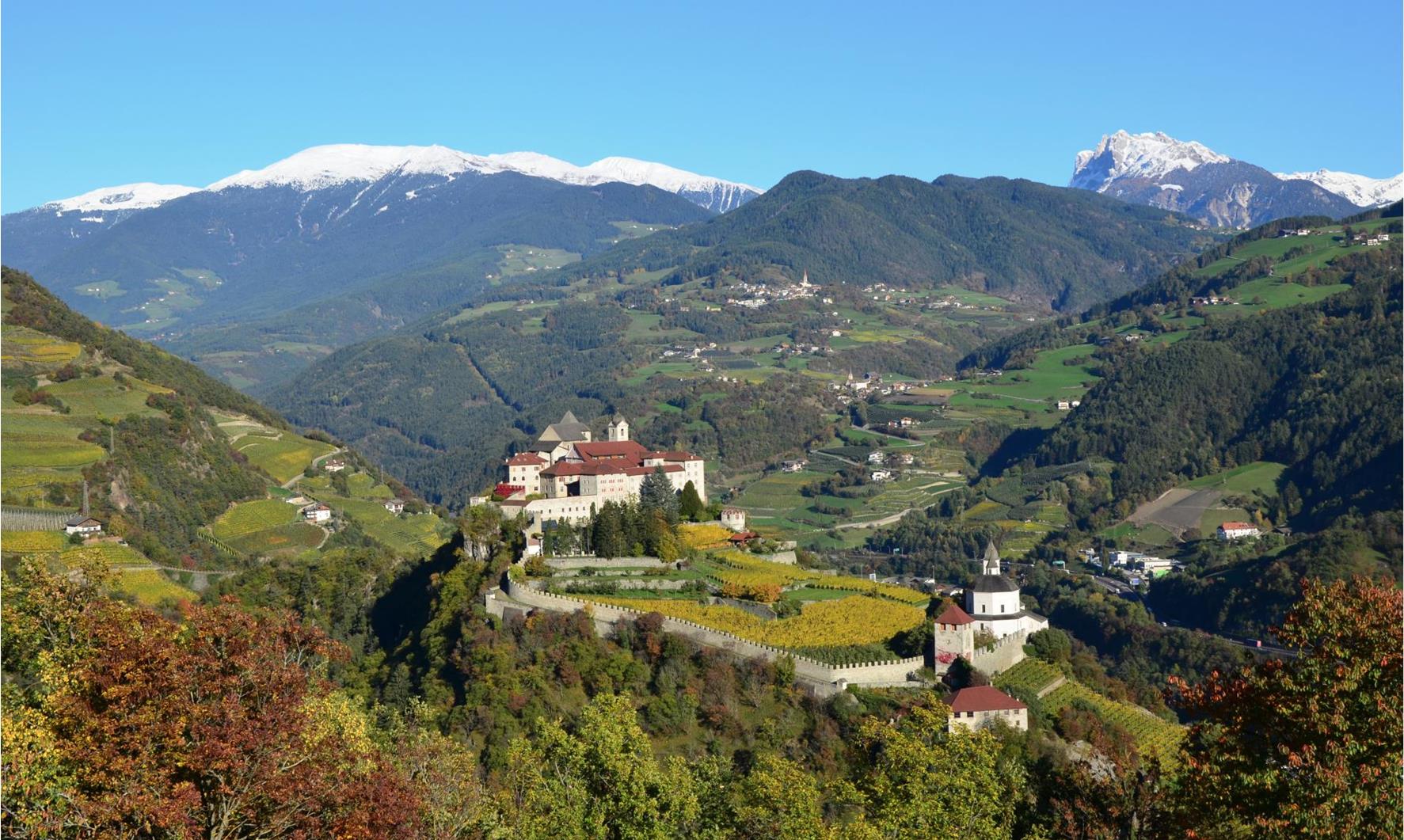 Sul sentiero delle castagne al monastero di Sabiona