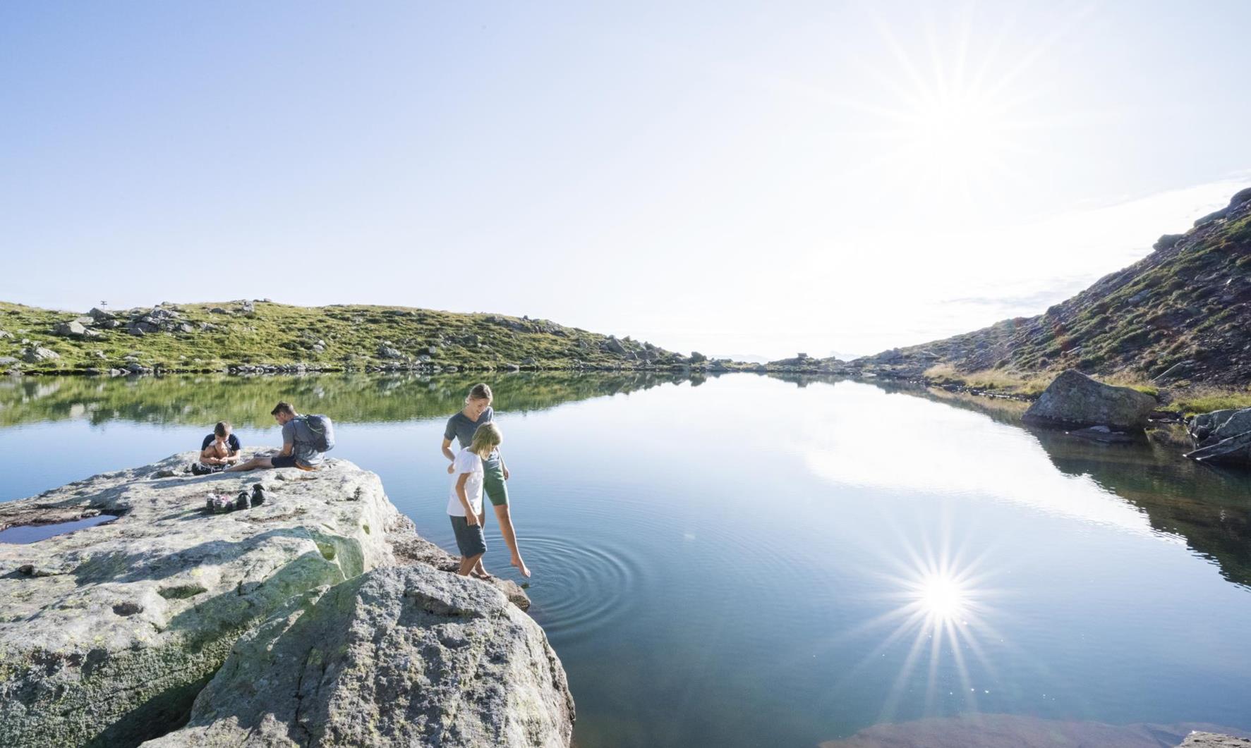 Famiglia al Lago Totensee