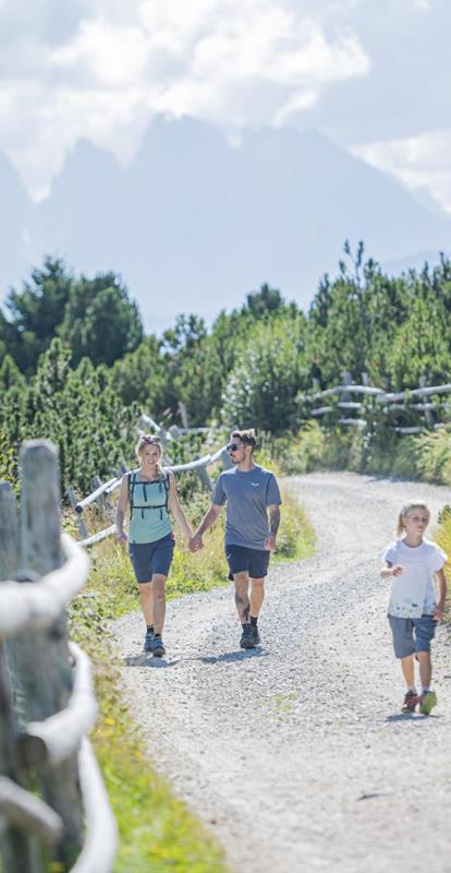 Escursione con la famiglia