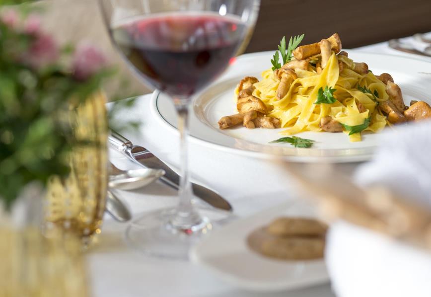 Tagliatelle with Chanterelles