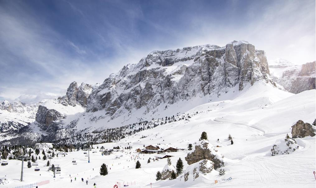 Auf der Skipiste