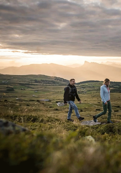 Wandern auf der Villanderer Alm