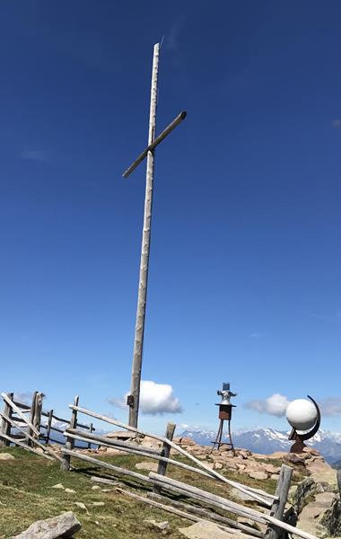 Weltkugel auf dem Villanderer Berg