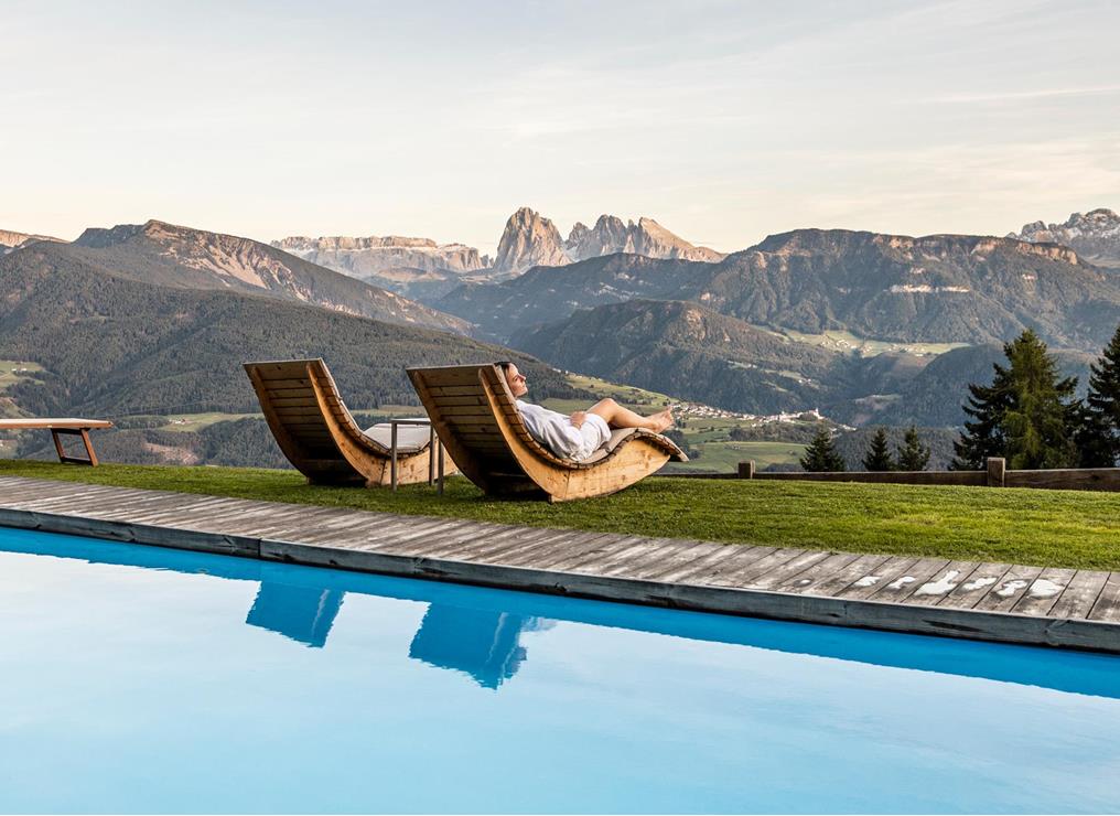 Relax at the pool side