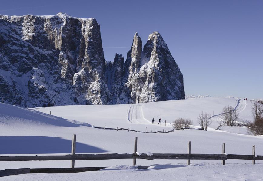 Alpe di Siusi in inverno