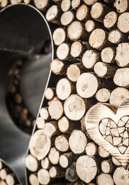Heart made of wood
