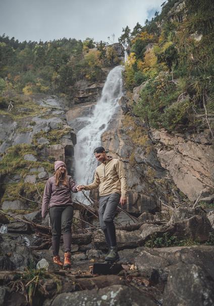 At the Barbian Waterfalls