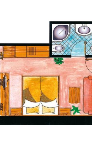 Plan Double Room Fir