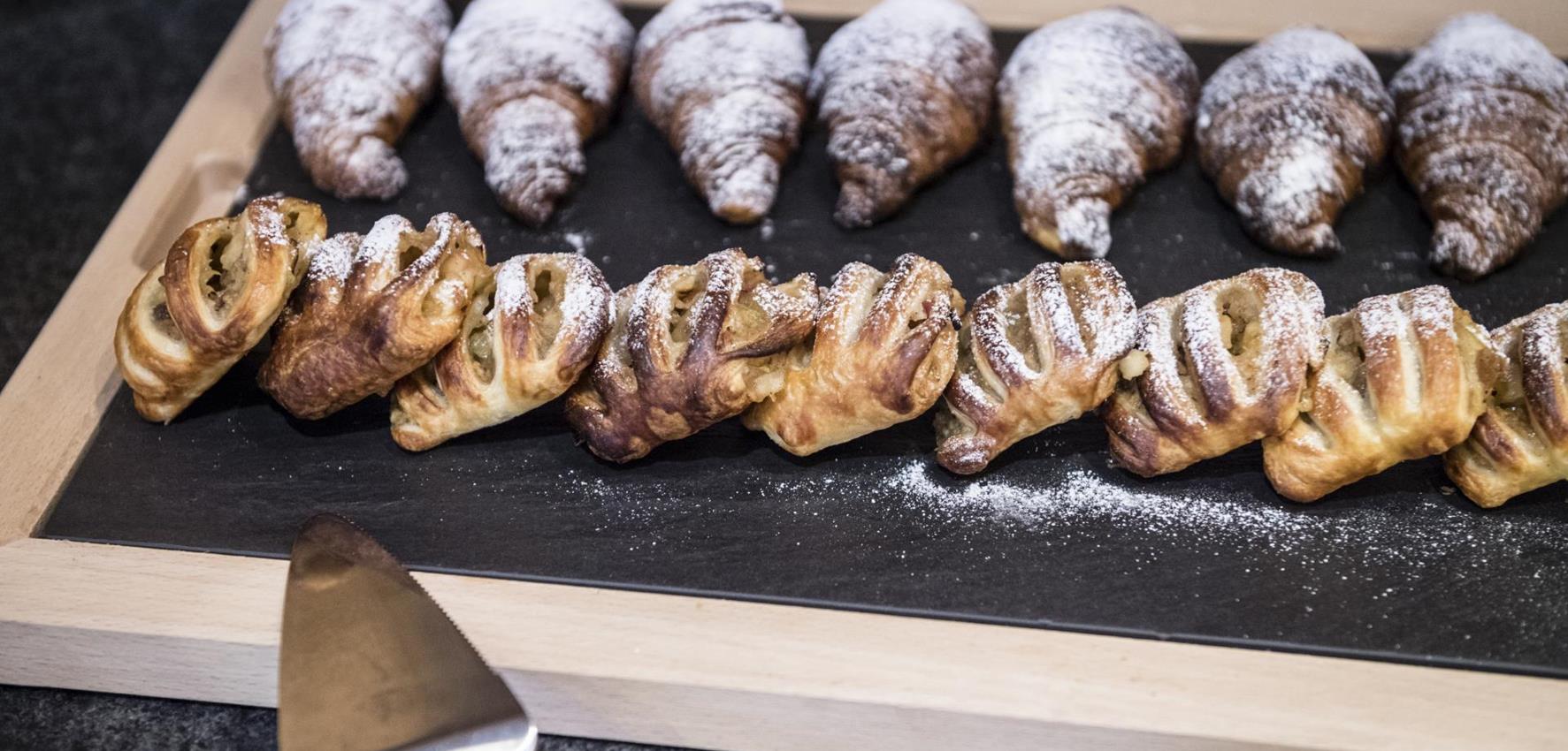 Croissants und Plundertaschen